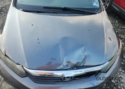 2012 Honda Civic Exl z USA, uszkodzony, nr VIN 2HGFB2F92CH504802